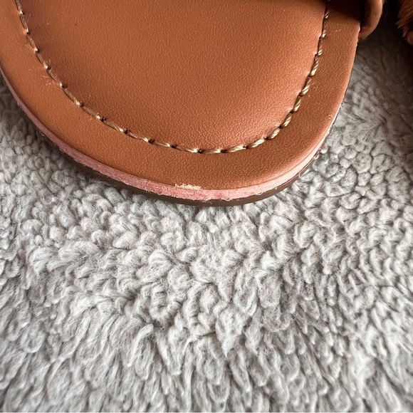 J. Crew Factory Calf Hair Leopard Beachside Slip-On Slide Sandals Sz 7 - Picture 7 of 11